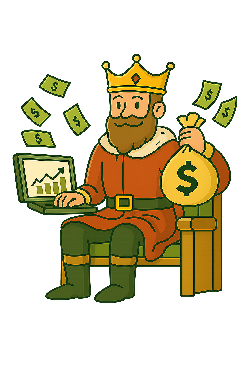 Money King illustration